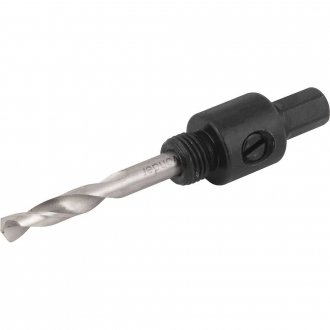Suporte para serra copo de 14 mm a 30 mm, com broca piloto, haste de 7/16