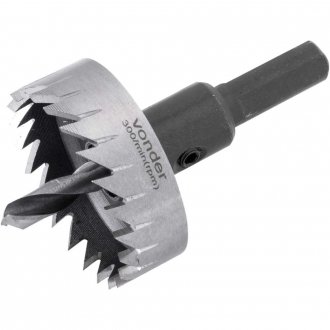 Serra copo de a�o r�pido, 45 mm, para inox, VONDER