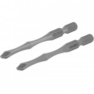 Bits/ponteiras phillips de tor��o, S2, encaixe 1/4