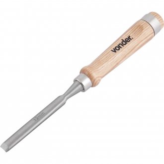 Form�o goivado 12 mm, com cabo de madeira, VONDER
