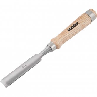 Form�o goivado 22 mm, com cabo de madeira, VONDER