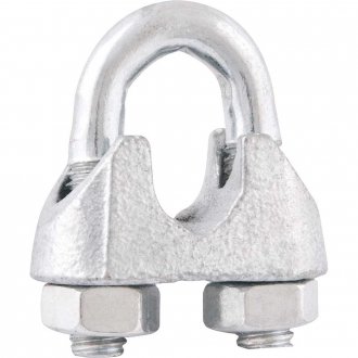 Clips para cabo de a�o 1/4
