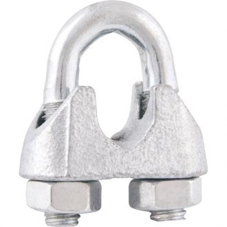 Clips para cabo de a�o 3/8
