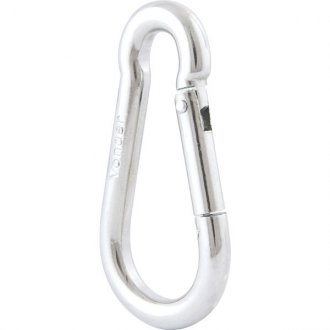 Mosquet�o com trava, 9 mm x 90 mm, cartela com 1 pe�a, VONDER