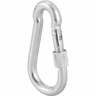 Mosquet�o com trava, roscada, 8 mm x 80 mm, VONDER