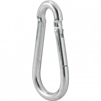 Mosquet�o com trava, 11 mm x 120 mm, NOVE54