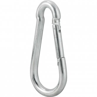 Mosquet�o com trava, 12 mm x 140 mm, NOVE54
