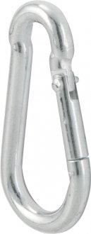 Mosquet�o com trava, 4 mm x 40 mm, NOVE54