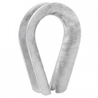 Anilha/sapatilho para cabo de a�o, 7,94 mm - 5/16