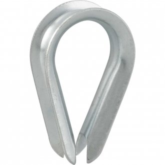Anilha/sapatilho para cabo de a�o, 9,53 mm - 3/8