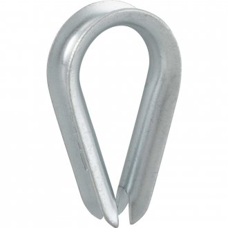 Anilha/sapatilho para cabo de a�o, 7,94 mm - 5/16
