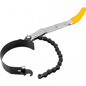 Saca-filtro de �leo com cinta e corrente, 70 mm a 114 mm VONDER