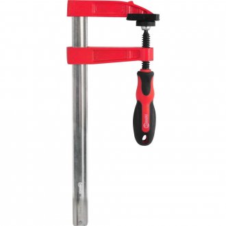 Grampo tipo sargento 250 mm x 80 mm, com ranhuras, NOVE54