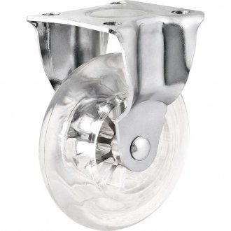 Rod�zio fixo leve de poliuretano, 1.3/8