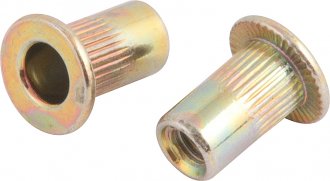 Rebite de rosca em a�o carbono, rosca M3 x 8,8 mm, VONDER