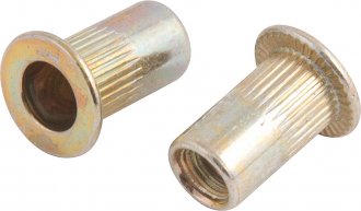 Rebite de rosca em a�o carbono, rosca M4 x 11,5 mm, VONDER