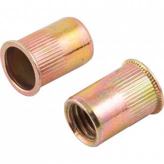 Rebite de rosca em a�o carbono, rosca M12 x 24,0 mm, cabe�a pequena, VONDER