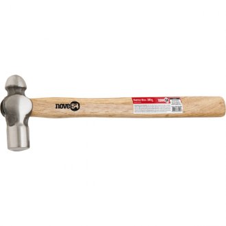 Martelo bola 450 g, cabo de madeira, NOVE54