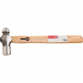 Martelo bola 800 g, cabo de madeira, NOVE54