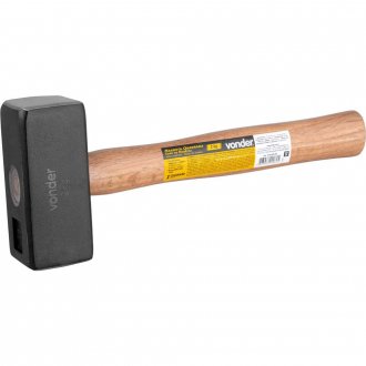 Marreta quadrada, 2 kg, com cabo de madeira VONDER