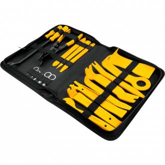 Jogo de esp�tulas de nylon e chaves para som automotivo, com 20 pe�as, VONDER