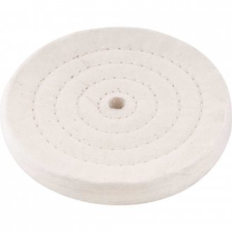 Roda de pano para polimento 100 mm x 1/2