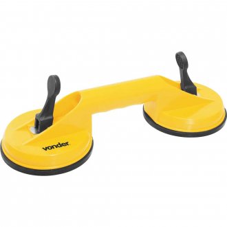 Ventosa dupla, 118 mm, pl�stica, VONDER
