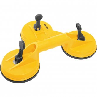 Ventosa tripla, 118 mm, pl�stica, VONDER