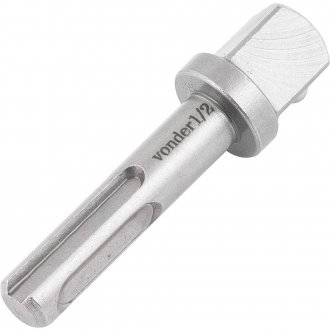 Adaptador tipo SDS Plus, encaixe quadrado de 1/2