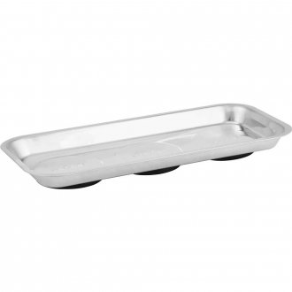 Bandeja magn�tica retangular, inox, 160 mm x 360 mm, VONDER