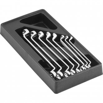 Jogo de chaves estrela, 6,0 mm a 23,0 mm, cromadas, com 8 pe�as, EJN 1000, NOVE54