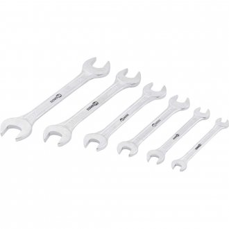 Jogo de chaves fixas, 6 mm a 17 mm, a�o carbono, 6 pe�as, NOVE54