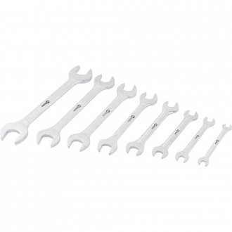 Jogo de chaves fixas, 6 mm a 22 mm, a�o carbono, 8 p�s, NOVE54