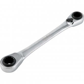 Chave estrela com catraca revers�vel, 14,0 mm x 17,0 mm e 18,0 mm x 19,0 mm, VONDER