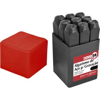 Algarismo de a�o para grava��o, 5 mm, NOVE54