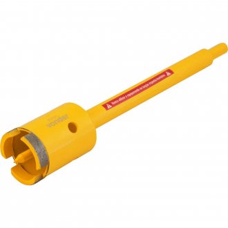 Serra copo diamantada 40 mm, com haste, VONDER