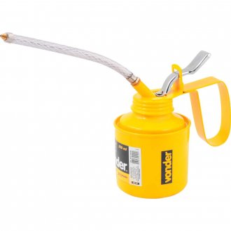 Almotolia met�lica, 250 ml, extens�o flex�vel, VONDER