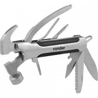 Canivete multiuso, em a�o inox, CMV 1200, VONDER