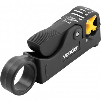 Alicate desencapador, para cabo coaxial, VONDER