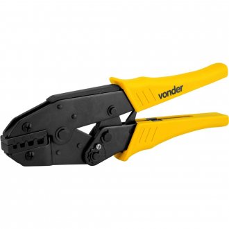 Alicate crimpador para terminais isolados tubulares de 4,0 mm� a 16,0 mm�, AC 400, VONDER