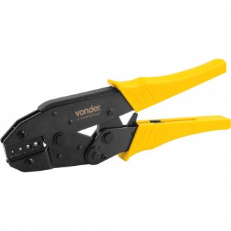 Alicate prensa terminais, barril aberto, 0,1 mm� a 2,5 mm�, VONDER