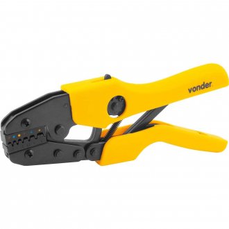 Alicate prensa terminais, tubular, 0,5 mm� a 6,0 mm�,  AP 054, VONDER