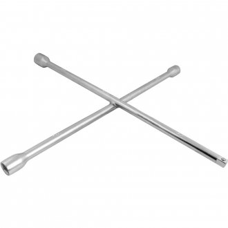 Chave de roda tipo cruz, 17,0 mm x 19,0 mm x 21,0 mm x encaixe 1/2