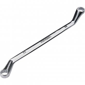 Chave estrela 10 mm x 11 mm,  a�o cromo van�dio, cromada, VONDER