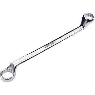 Chave estrela 12 mm x 13 mm,  a�o cromo van�dio, cromada, VONDER
