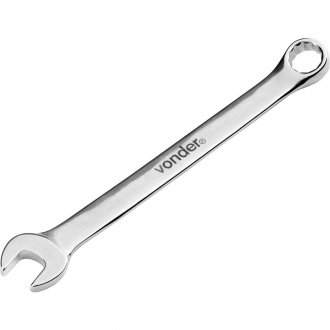 Chave combinada 7 mm, a�o cromo van�dio, reta cromada, VONDER