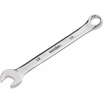 Chave combinada 32 mm, a�o cromo van�dio, reta cromada, VONDER