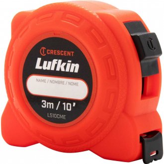 Trena curta com trava, 3 m x 12,5 mm, display com 12 pe�as, L-510CMED LUFKIN