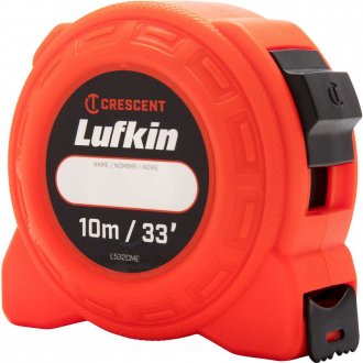 Trena curta de a�o, com trava, 10 m x 25,4 mm, L532CME, LUFKIN