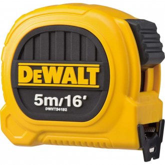 Trena curta de a�o, 5 m x 25 mm, DWHT34192L DEWALT